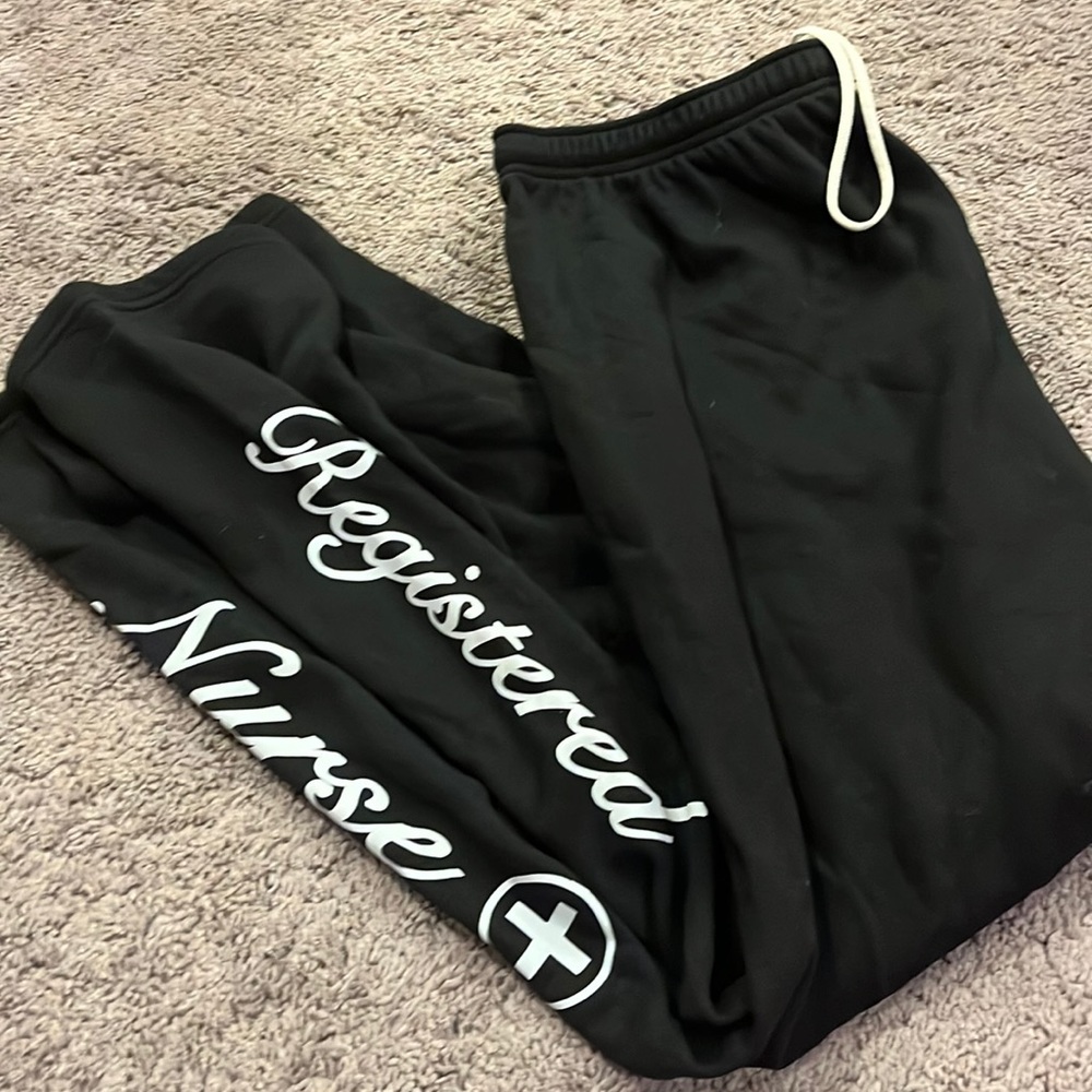 NWOT- Registered Nurse straight leg sweatpants- 2XL